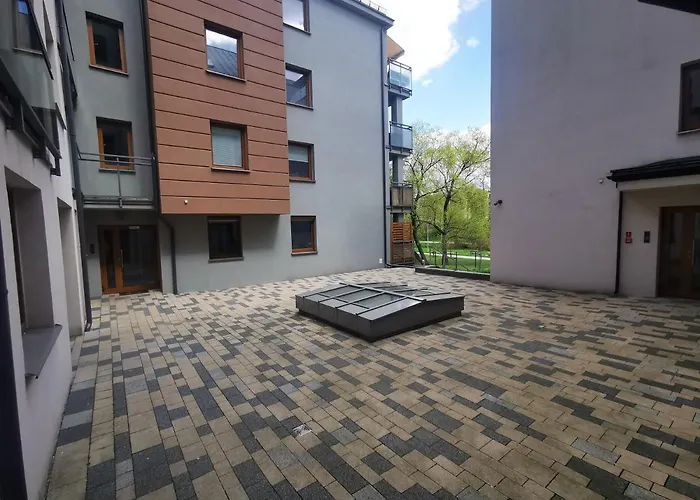 Zloty Apartament - Okrzei Z Miejscem Parkingowym